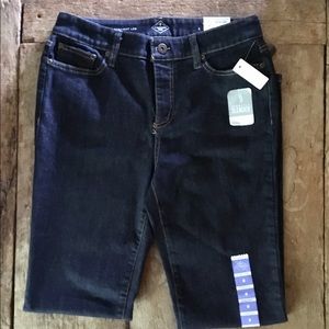 NWT St. John’s Bay Straight Leg Secretly Slender